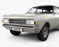 Opel Rekord (C) Caravan 1967 3d model