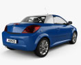 Opel Tigra TwinTop 2009 3D-Modell Rückansicht