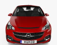 Opel Corsa 3-door OPC 2015 3d model front view