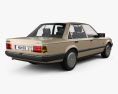 Opel Rekord 1982 3D-Modell Rückansicht