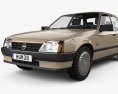 Opel Rekord 1982 3d model