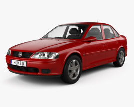 Opel Vectra 2002 3D model