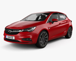Opel Astra K 2019 3D model