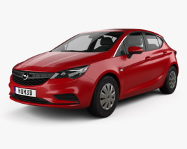 Opel Astra K Selection 2019 3D-Modell