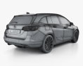 Opel Astra K Sports Tourer 2019 Modelo 3d