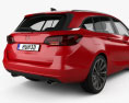 Opel Astra K Sports Tourer 2019 Modelo 3d