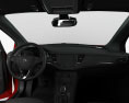 Opel Astra K with HQ interior 2019 3d model dashboard