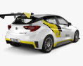 Opel Astra TCR 2017 Modello 3D vista posteriore