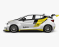 Opel Astra TCR 2017 3D-Modell Seitenansicht