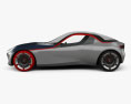 Opel GT 2017 3D-Modell Seitenansicht
