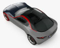 Opel GT 2017 3D模型 顶视图