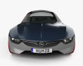 Opel GT 2017 3D模型 正面图