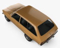 Opel Ascona A Voyage 1970 3d model top view