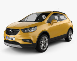 Opel Mokka X 2020 3D-Modell