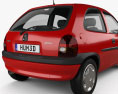 Opel Corsa (B) 3-door hatchback 2003 3d model