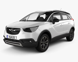 Opel Crossland X Turbo 2020 3D model