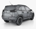 Opel Crossland X Turbo 2020 3d model