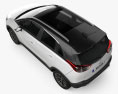 Opel Crossland X Turbo 2020 3d model top view