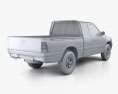 Opel Campo Sports Cab 2002 3d model