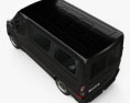 Opel Movano Passenger Van L1H1 2014 3d model top view