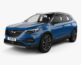 Opel Grandland X 2020 3D model