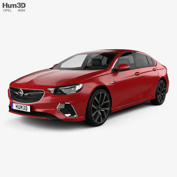 Opel Insignia GSi 2020 Modèle 3D