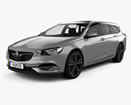 Opel Insignia Sports Tourer Turbo 4x4 2020 3D model