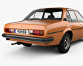 Opel Ascona berlina 1975 3d model
