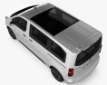 Opel Zafira Life 2022 3d model top view