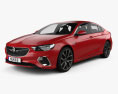 Opel Insignia GSi com interior 2017 Modelo 3d