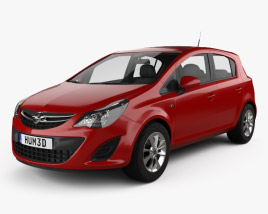 Opel Corsa Essentia 5-door 2020 3D model
