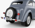 Opel Kadett 2 porte Berlina 1938 Modello 3D