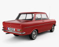Opel Kadett 1962 3D-Modell Rückansicht
