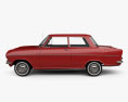 Opel Kadett 1962 3d model side view