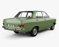 Opel Kadett 4ドア セダン 1965 3Dモデル 後ろ姿