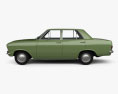 Opel Kadett 4-door sedan 1965 3d model side view