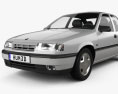 Opel Vectra sedan 1995 3d model