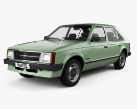 Opel Kadett 5-door 1979 3D model