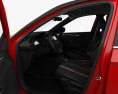 Opel Corsa with HQ interior 2022 3d model seats
