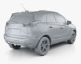 Opel Crossland 2022 3D-Modell