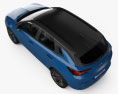 Opel Grandland 2022 3d model top view