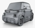 Opel Rocks-e 2022 3D模型 wire render