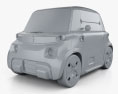 Opel Rocks-e 2022 Modèle 3d clay render
