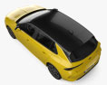 Opel Astra hybrid Ultimate 2021 3d model top view