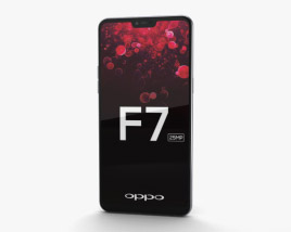 Oppo F7 Moonlight Silver 3D model