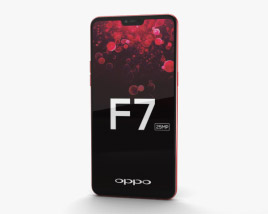 Oppo F7 Solar Red 3D model