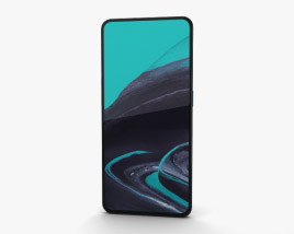 Oppo Reno 2 Ocean Blue 3D model