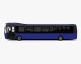Optare MetroCity bus 2012 3d model side view