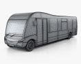 Optare Solo bus 2007 3d model wire render