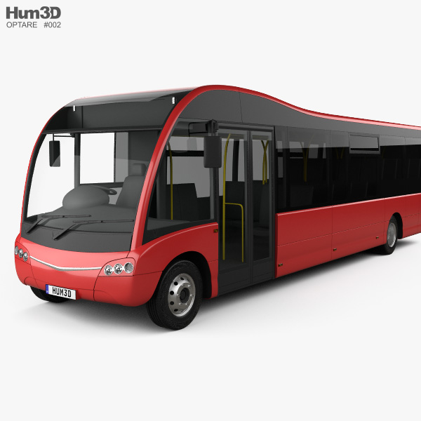 Optare Solo bus 2007 3D model - Vehicles on Hum3D